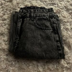 Grey baggy jeans